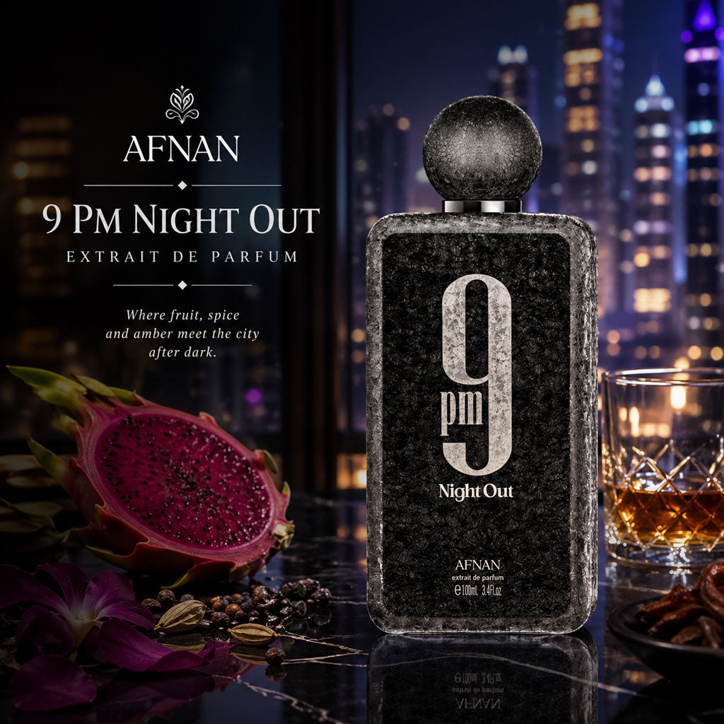 Afnan 9PM Night Out Perfume Sample | Hidden Samples
