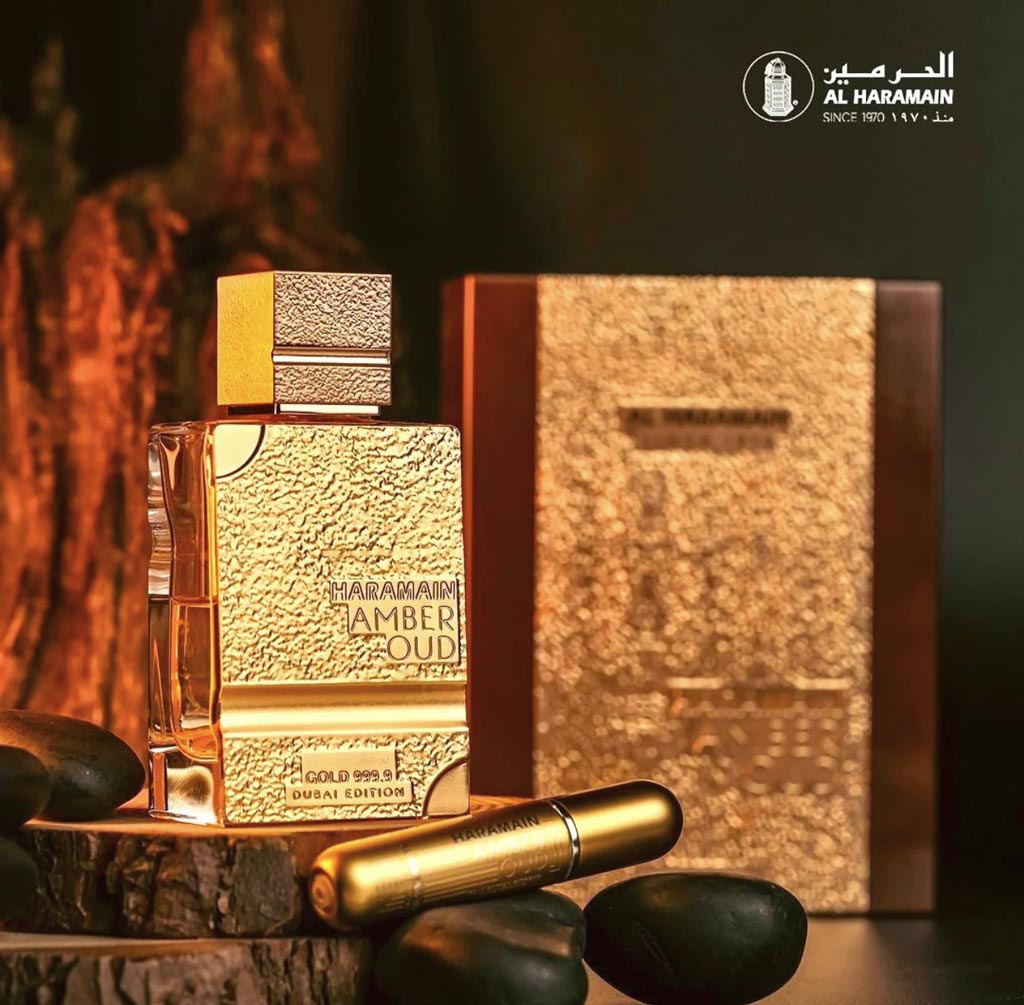 ▷ Al Haramain Amber Oud Gold 999.9 Dubai Edition | Hidden Samples