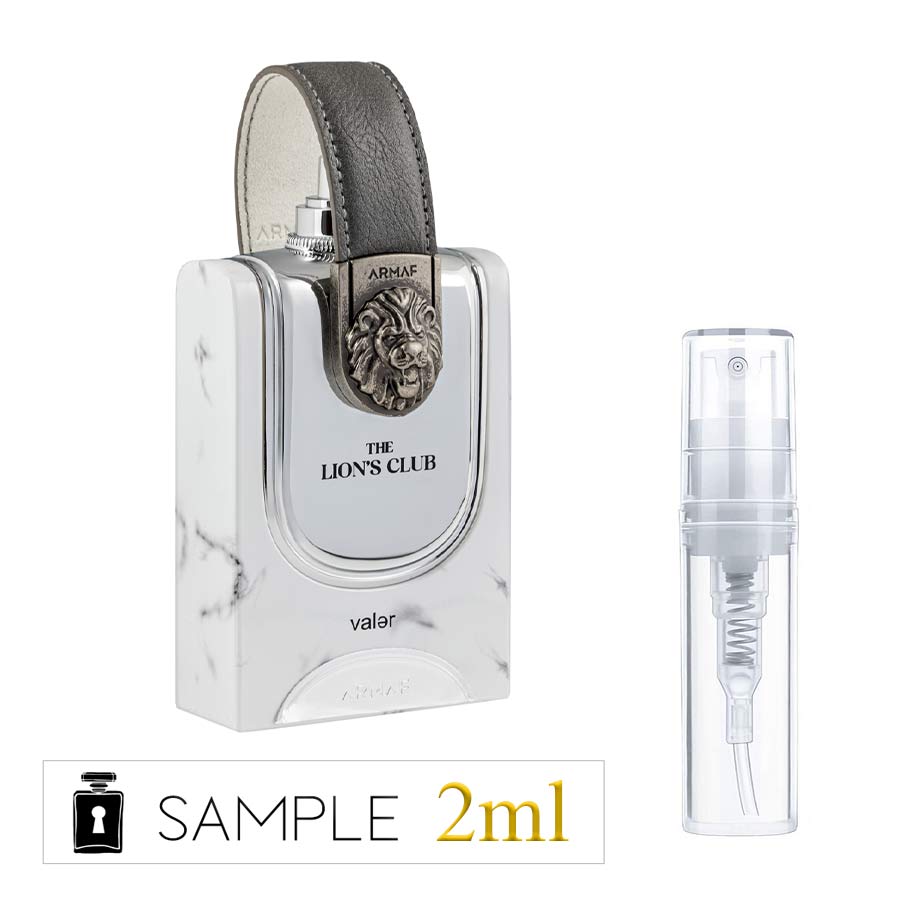 Armaf The Lion's Club Valer 2ml Sample – Hidden Samples Armaf The Lion's Club Valer 2ml Sample – Hidden Samples