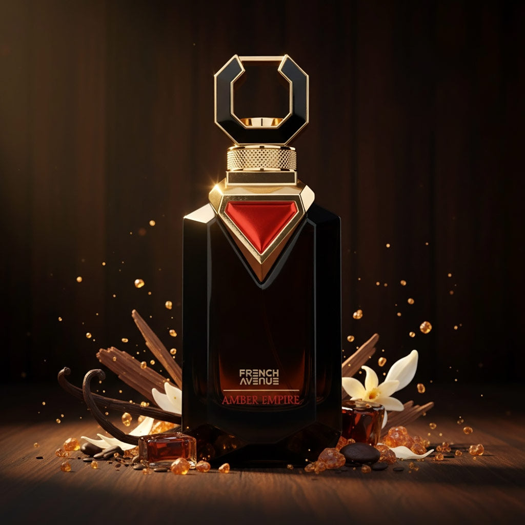 French Avenue Amber Empire Perfume Sample | Hidden Samples