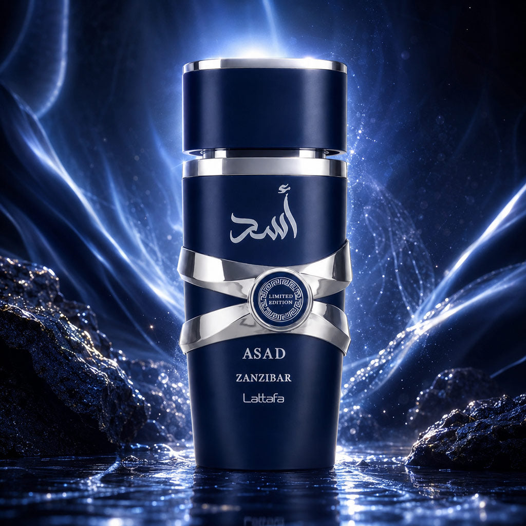 Lattafa Asad Zanzibar Limited Edition Sample – Hidden Samples