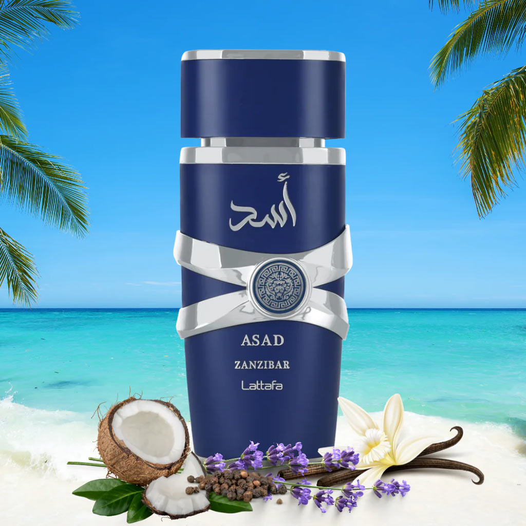 Lattafa Asad Zanzibar Perfume Sample | Hidden Samples
