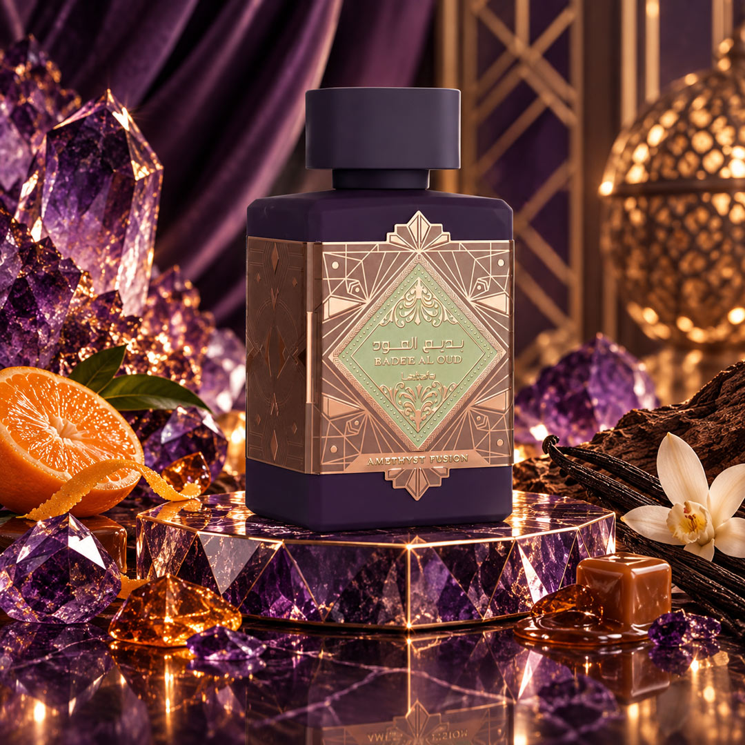 Lattafa Bade'e Al Oud Amethyst Fusion 2ml Sample – Hidden Samples