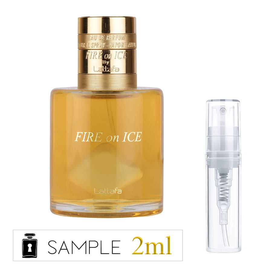 ▷ Lattafa Fire On Ice | Hidden Samples