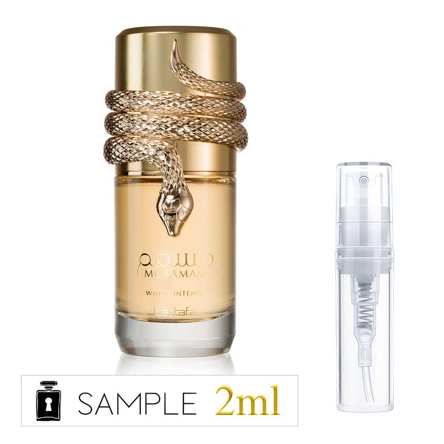 Lattafa Musamam Intense White Sample | Hidden Samples