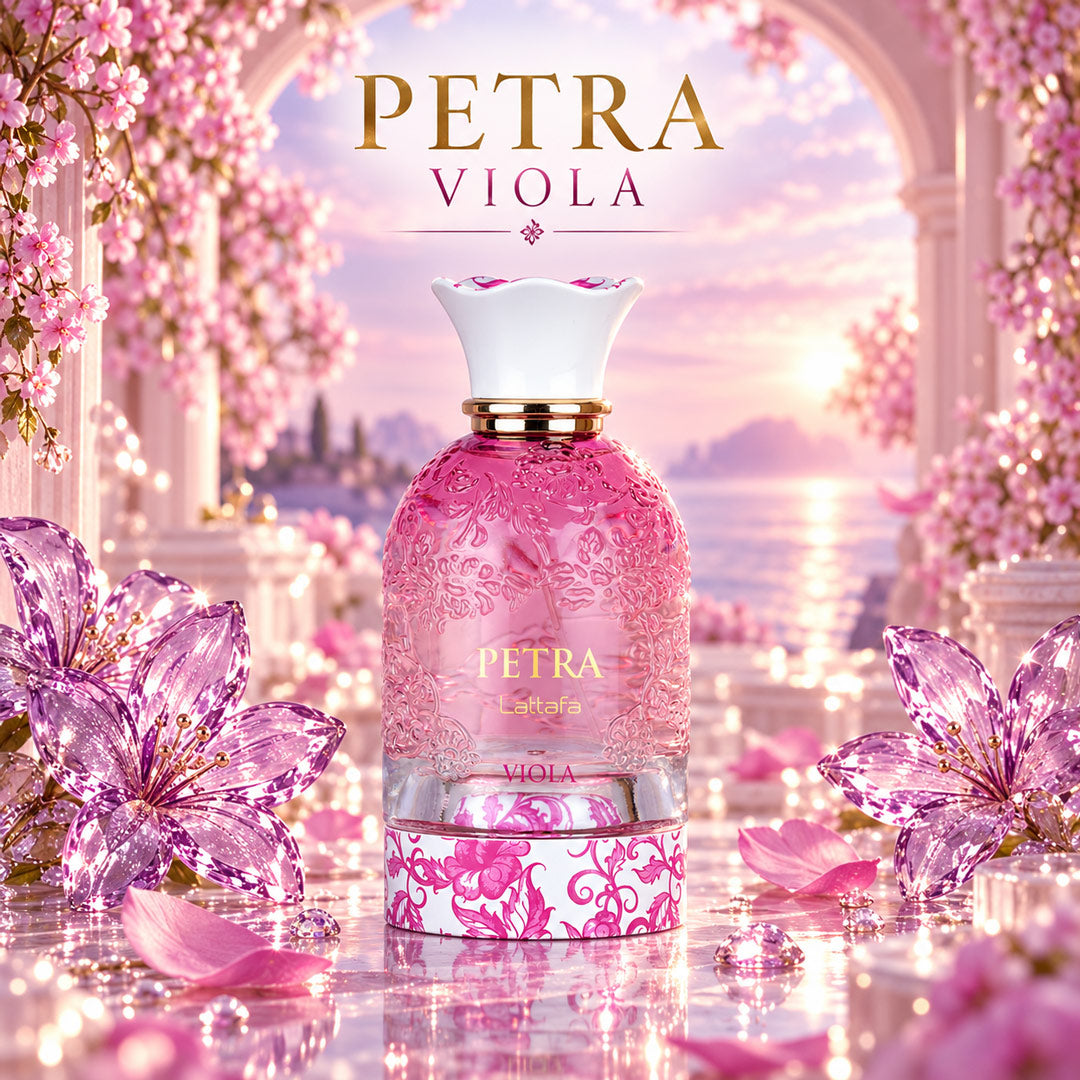 Lattafa Petra Viola 2ml Perfume Sample – Hidden Samples