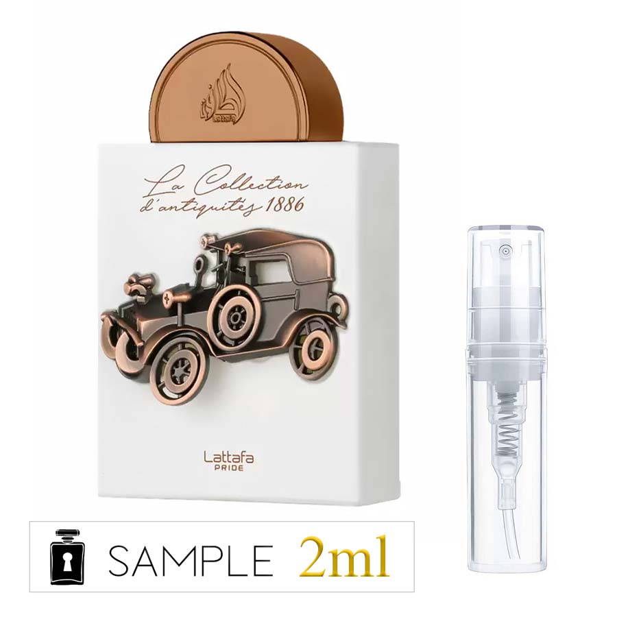 Lattafa Pride La Collection d'antiquités 1886 | Hidden Samples