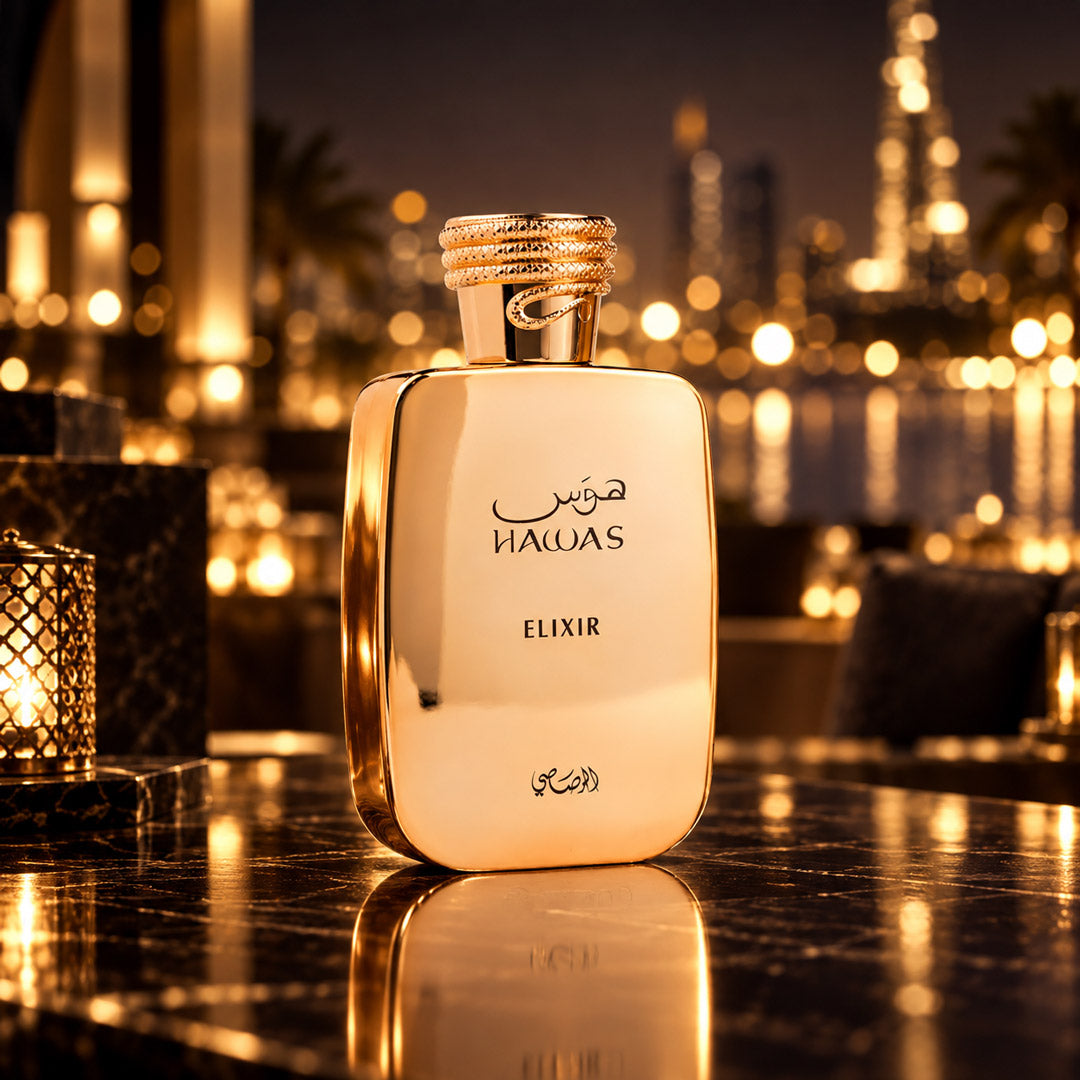 Rasasi Hawas Elixir Perfume Sample | 2ml – Hidden Samples