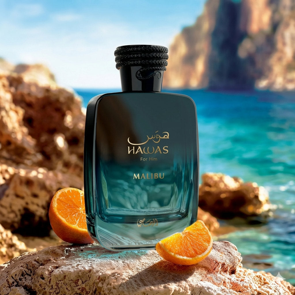 Rasasi Hawas Malibu Perfume Sample | Hidden Samples