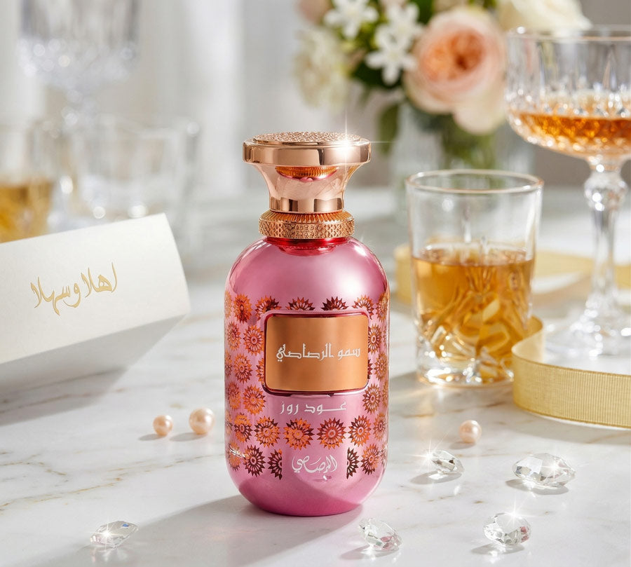 Rasasi Lamaan Oud Rose Perfume Sample | Hidden Samples