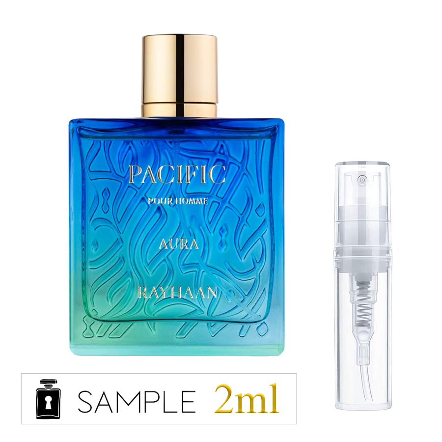 Rayhaan Pacific Aura Perfume Sample | Hidden Samples