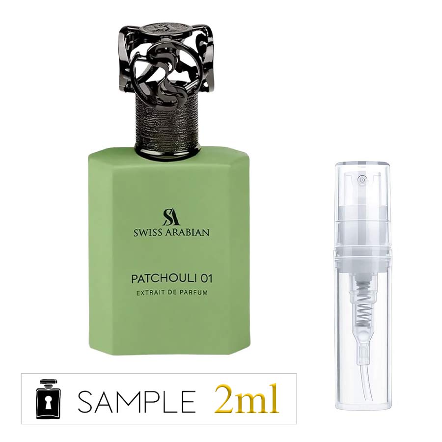 Swiss Arabian Patchouli 01 Perfume Sample – Hidden Samples