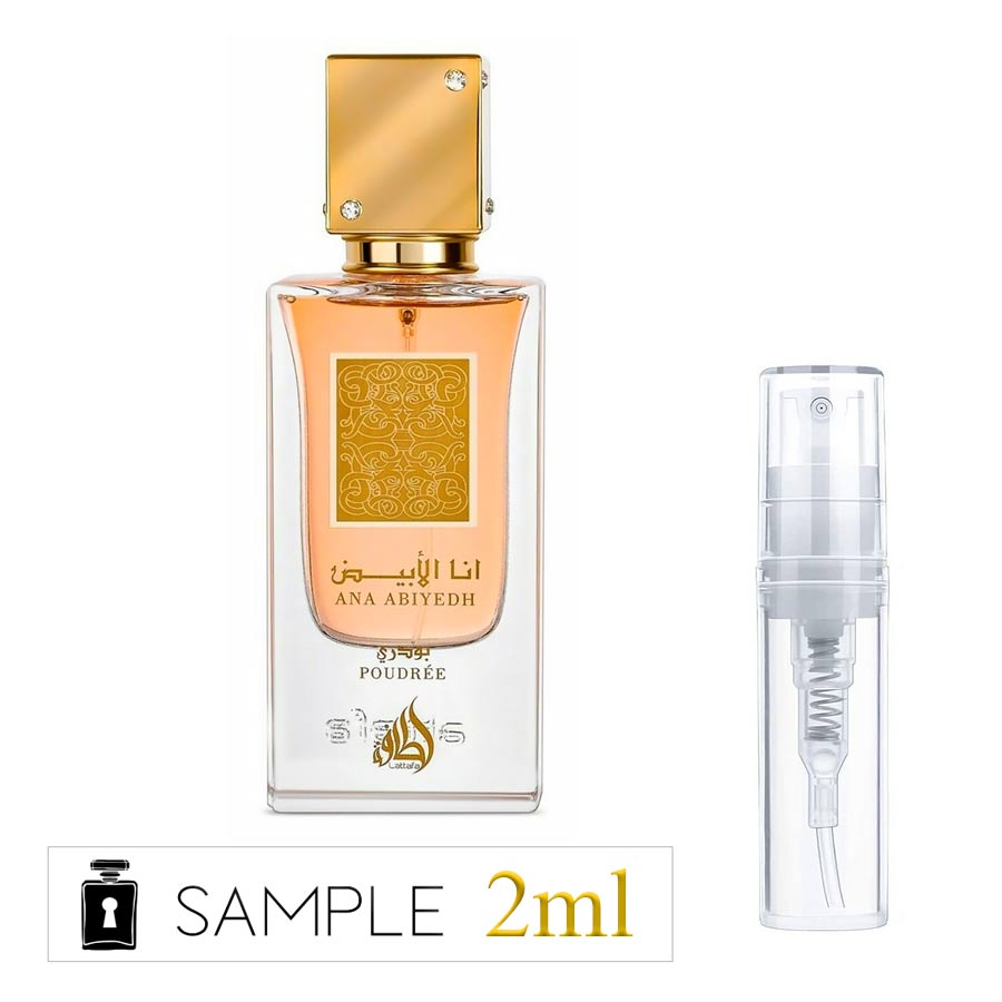 ▷ Lattafa Ana Abiyedh Poudrée | Hidden Samples