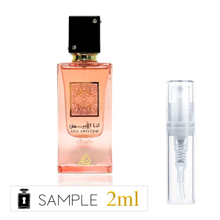 ▷ Lattafa Ana Abiyedh Coral | Hidden Samples