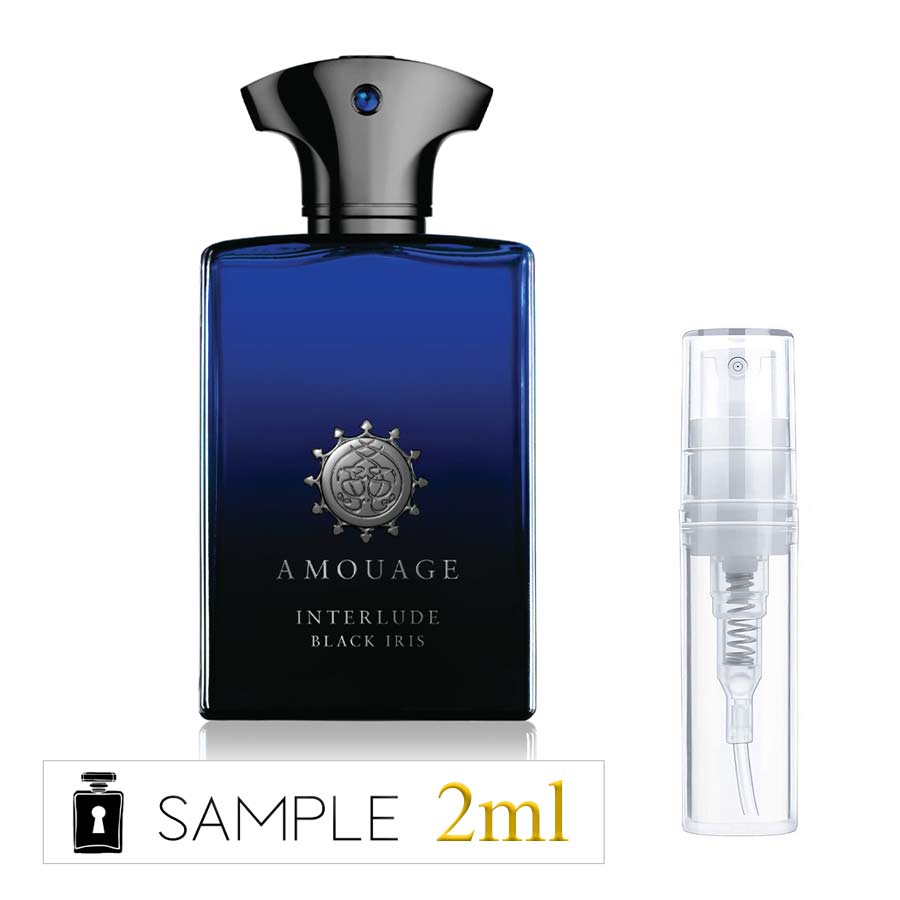 ▷ Amouage Interlude Black Iris Man Hidden Samples