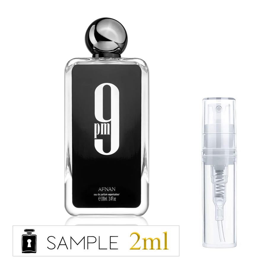 Afnan 9pm 2ml Perfume Sample – Hidden Samples