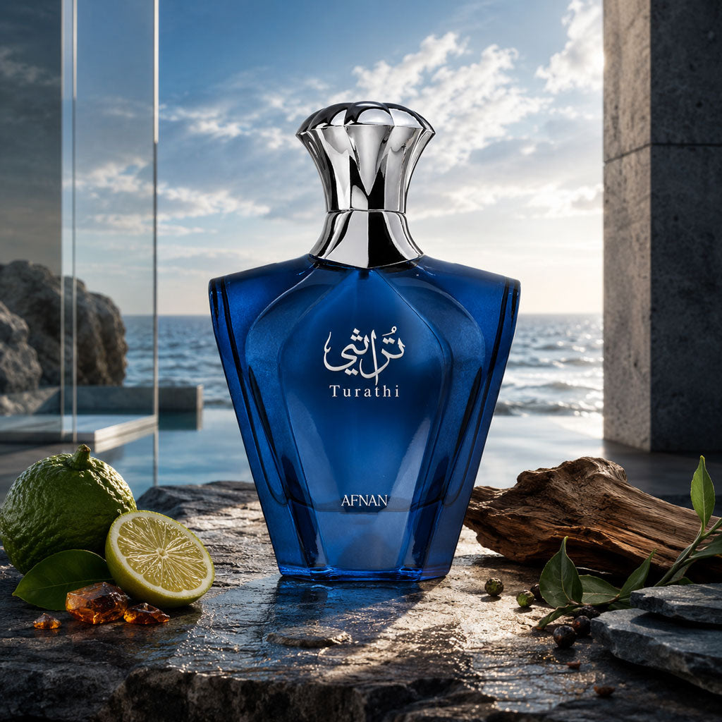 Afnan Turathi Blue Perfume Sample | Hidden Samples