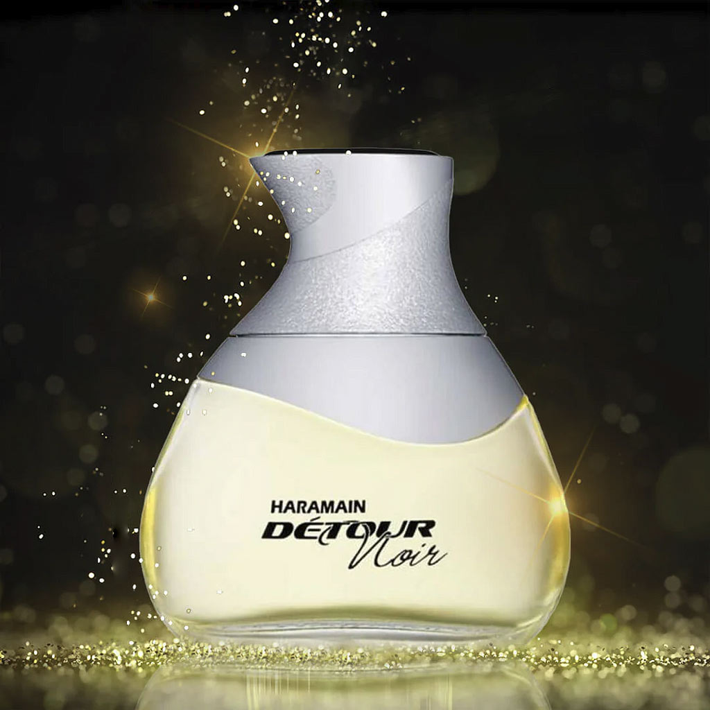 Al Haramain Détour Noir 2ml Perfume Sample – Hidden Samples