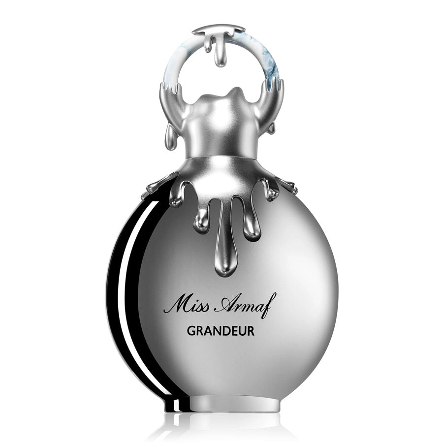 Armaf Grandeur perfume bottle from the Miss Armaf collection on a white background