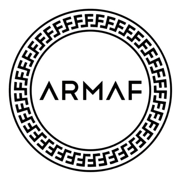 Armaf perfume brand logo linking to Armaf fragrance samples collection.