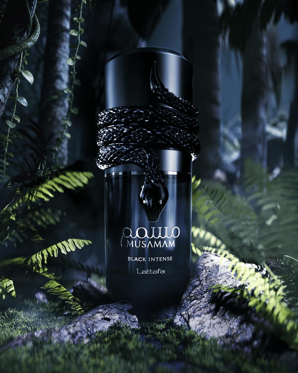 Lattafa Musamam Black Intense Perfume Sample – Hidden Samples