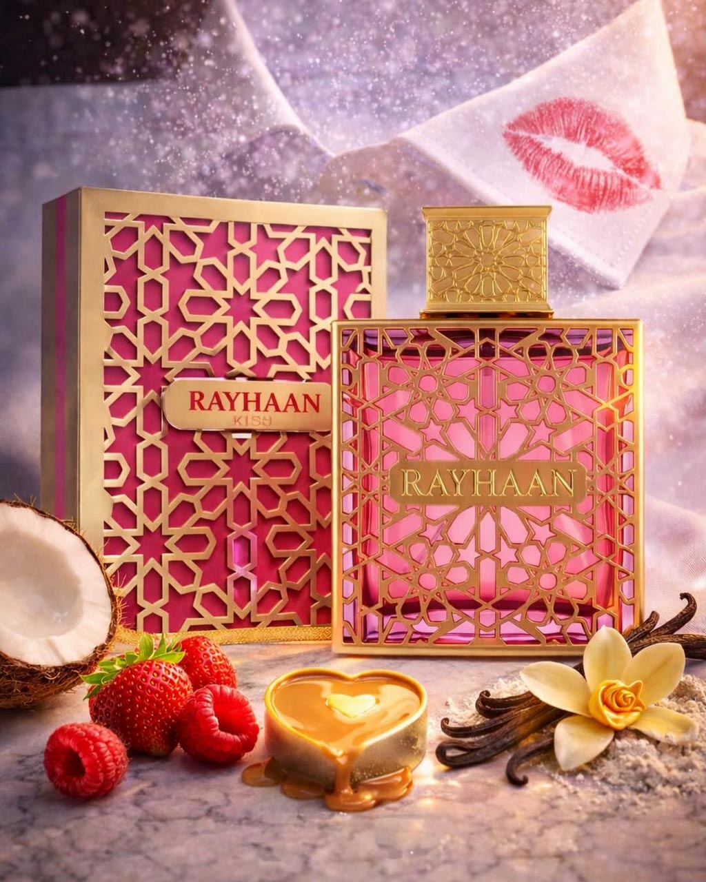 Rayhaan Kiss Perfume Sample | Hidden Samples